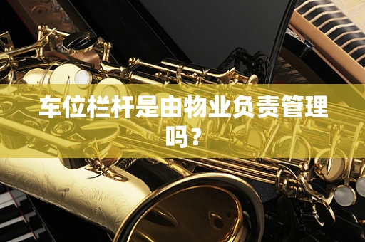 车位栏杆是由物业负责管理吗？