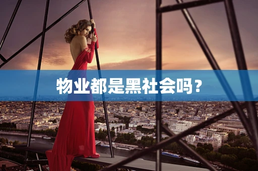 物业都是黑社会吗？
