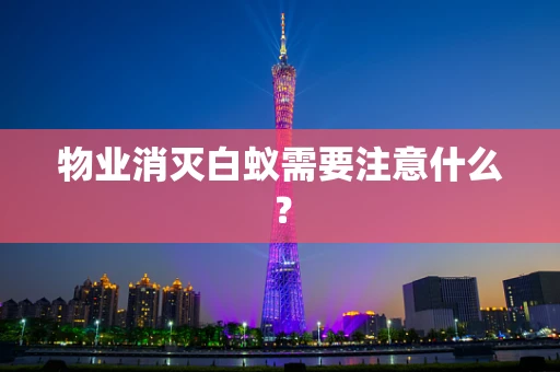 物业消灭白蚁需要注意什么？