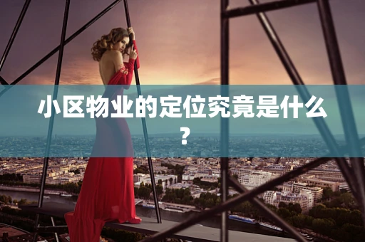 小区物业的定位究竟是什么？