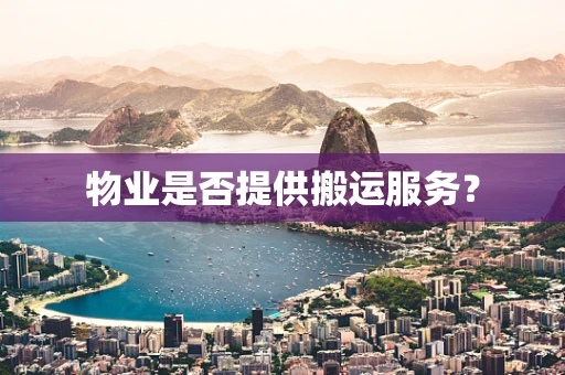 物业是否提供搬运服务？