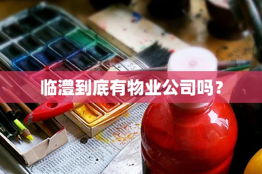 临澧到底有物业公司吗？