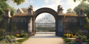 物业门卫处能自由进出吗？