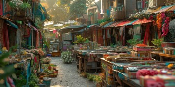 小区物业会管地摊吗？