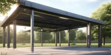 车棚是由物业来搭建吗？