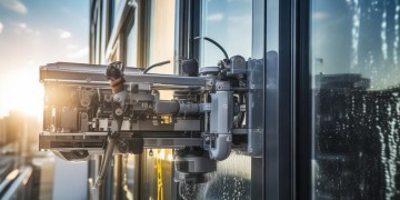 物业员工能开擦窗机吗？