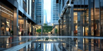 现代城物业管事吗？