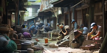 华中物业打工人数量多吗？