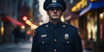 物业穿警察制服违法吗？