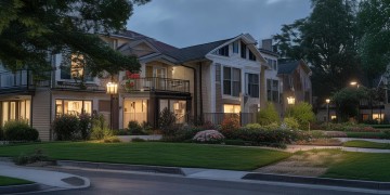 安德公寓晚上有物业管理吗？