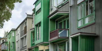 小区物业会限制绿色门窗吗？