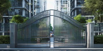 物业有权开小区门吗？