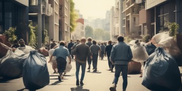 华润物业会帮忙拿垃圾吗？