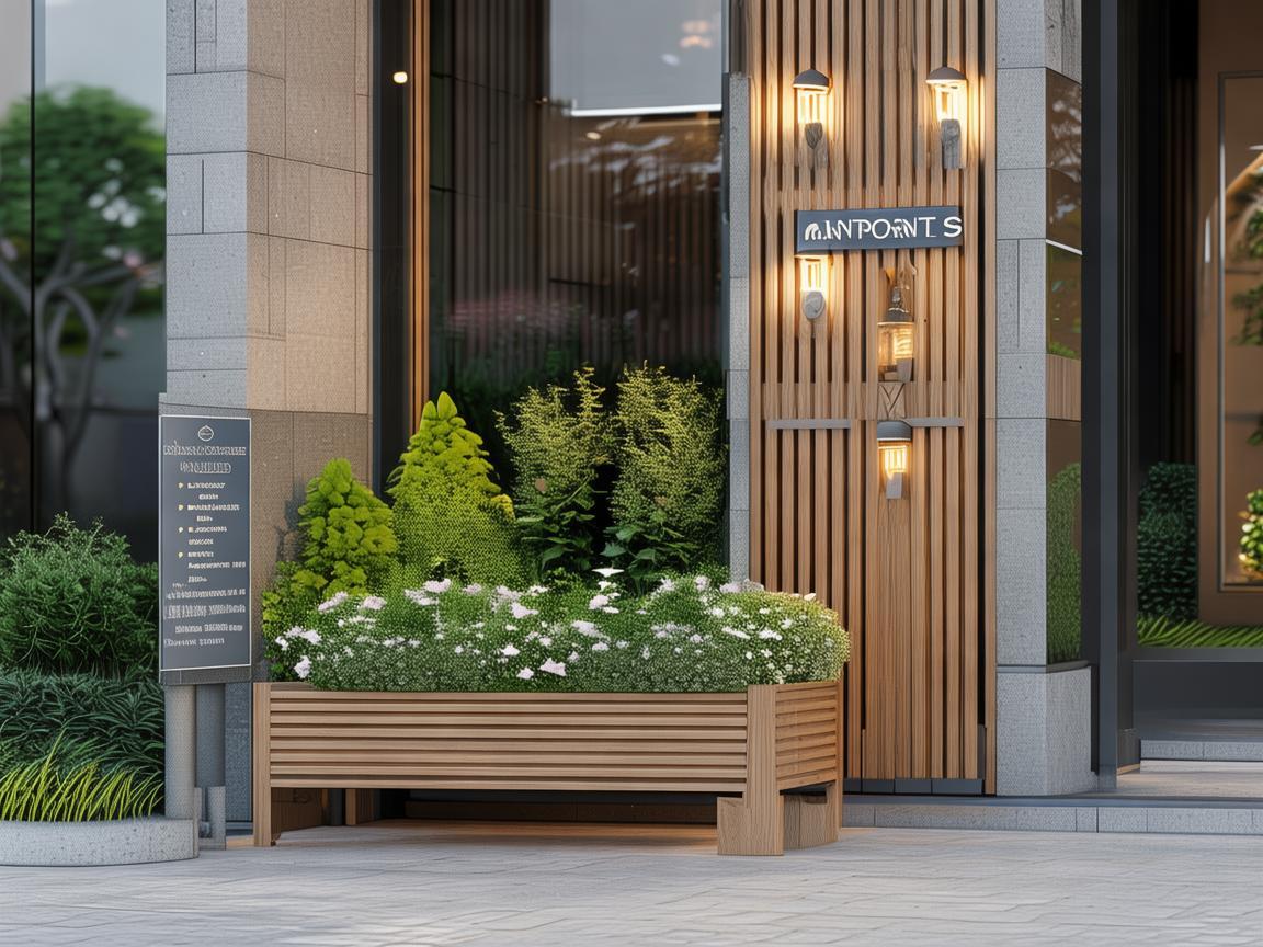 物业大楼门口该摆放什么? 物业大楼门口该摆放什么?