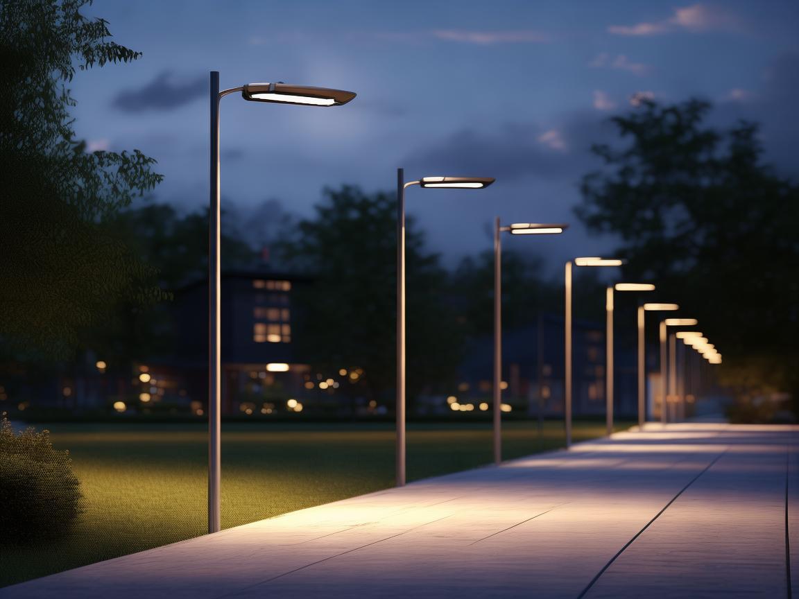 现在物业路灯有规划吗？