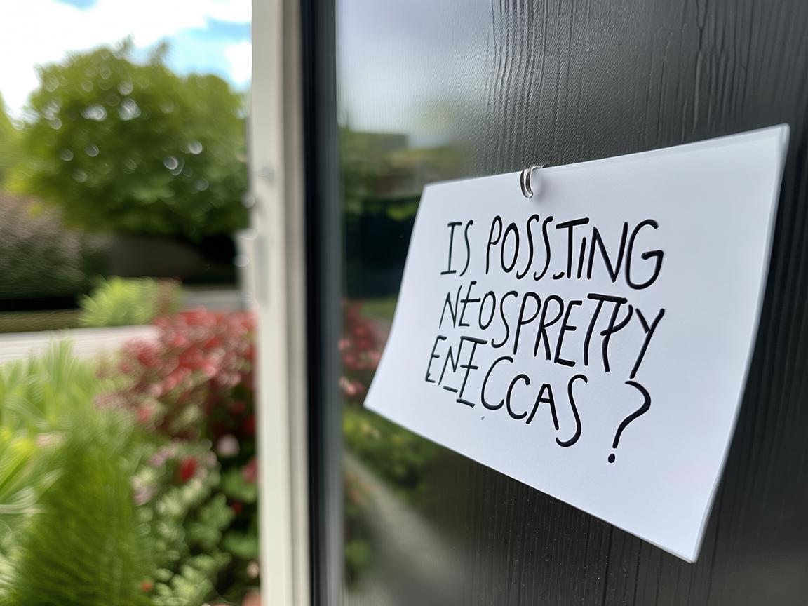 物业门口贴单子违法吗? 物业门口贴单子违法吗?