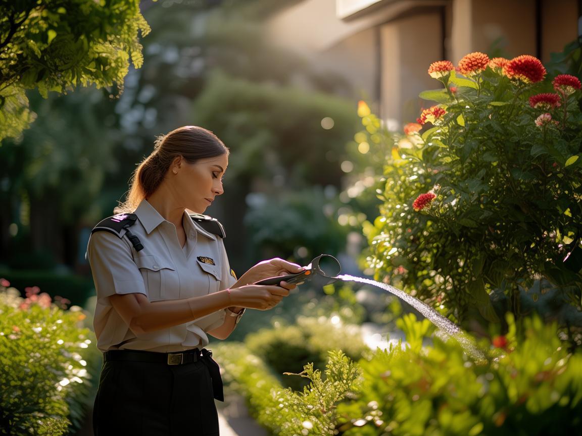 万科物业女保安究竟做什么? 万科物业女保安究竟做什么?