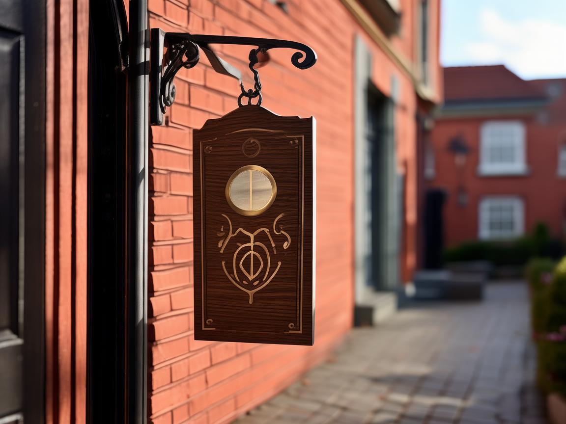 红色物业门口应该悬挂什么牌呢? 红色物业门口应该悬挂什么牌呢?