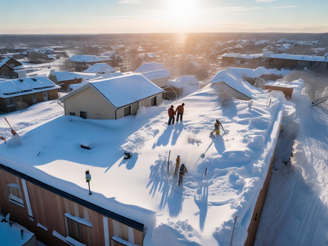下雪后小区顶层的清理等工作物业负责吗？