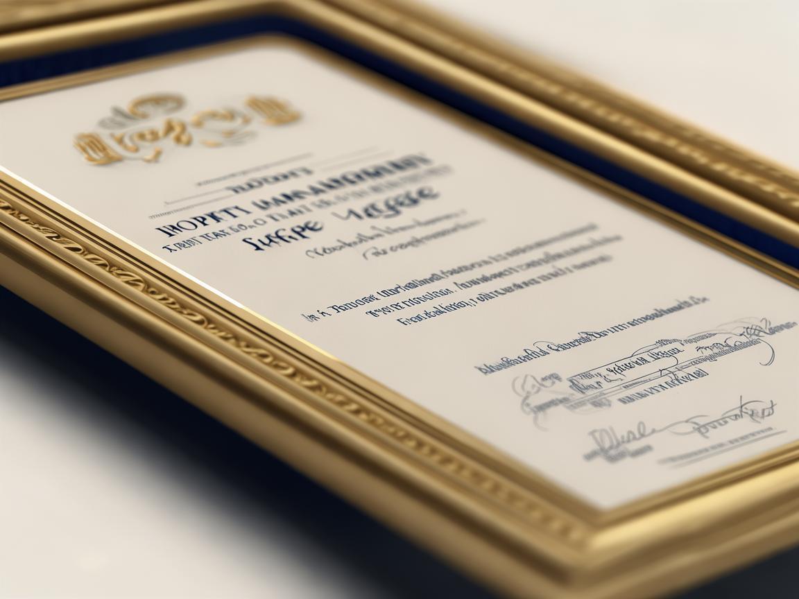 物业管理经理证究竟长什么样？