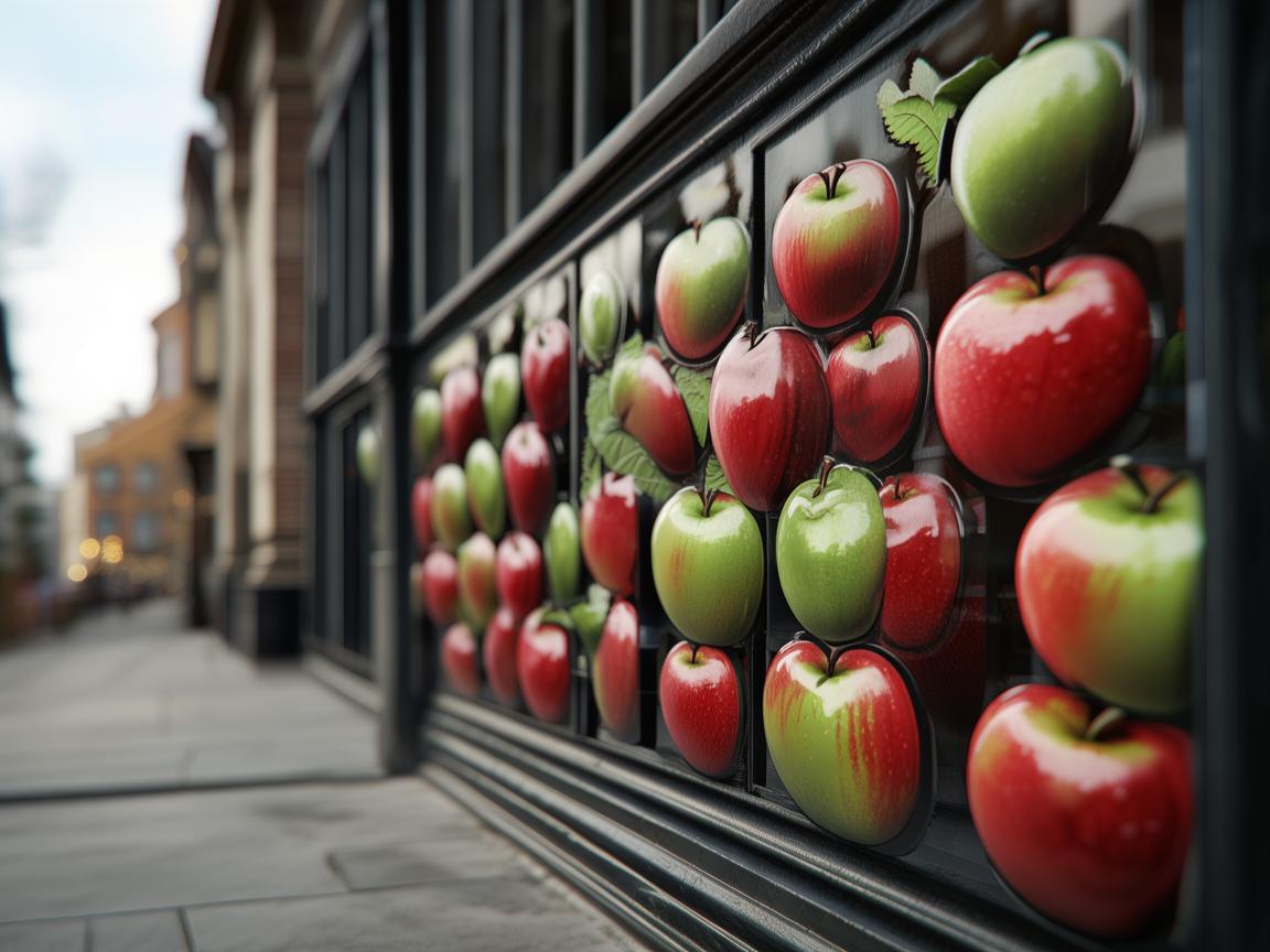 物业送苹果贴纸合法吗？